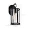 Nuvo Broadstone - 1 Light Small Wall Lantern - Matte Black with Clear Seeded Glass 60/8111 - alternate 8